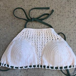 Target crochet bikini top
